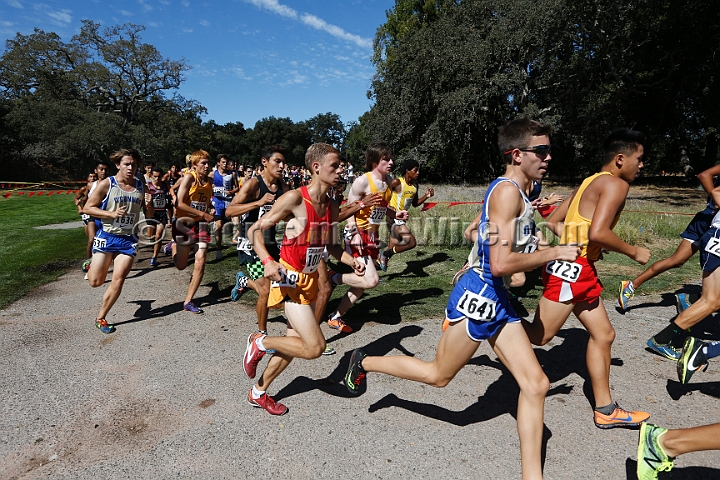 2015SIxcHSSeeded-024.JPG - 2015 Stanford Cross Country Invitational, September 26, Stanford Golf Course, Stanford, California.